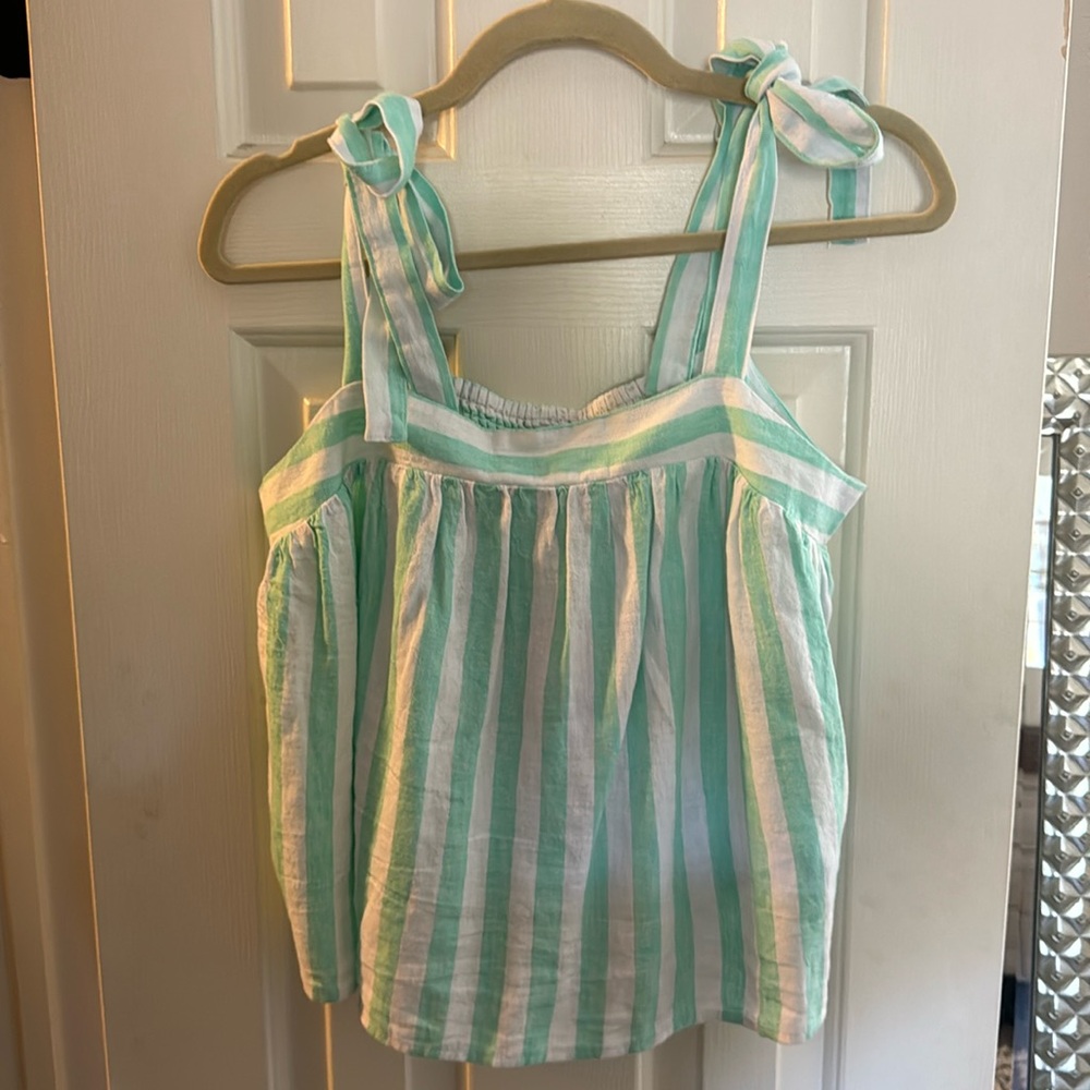 NWT Stoney Clover Shoulder Tie Tank